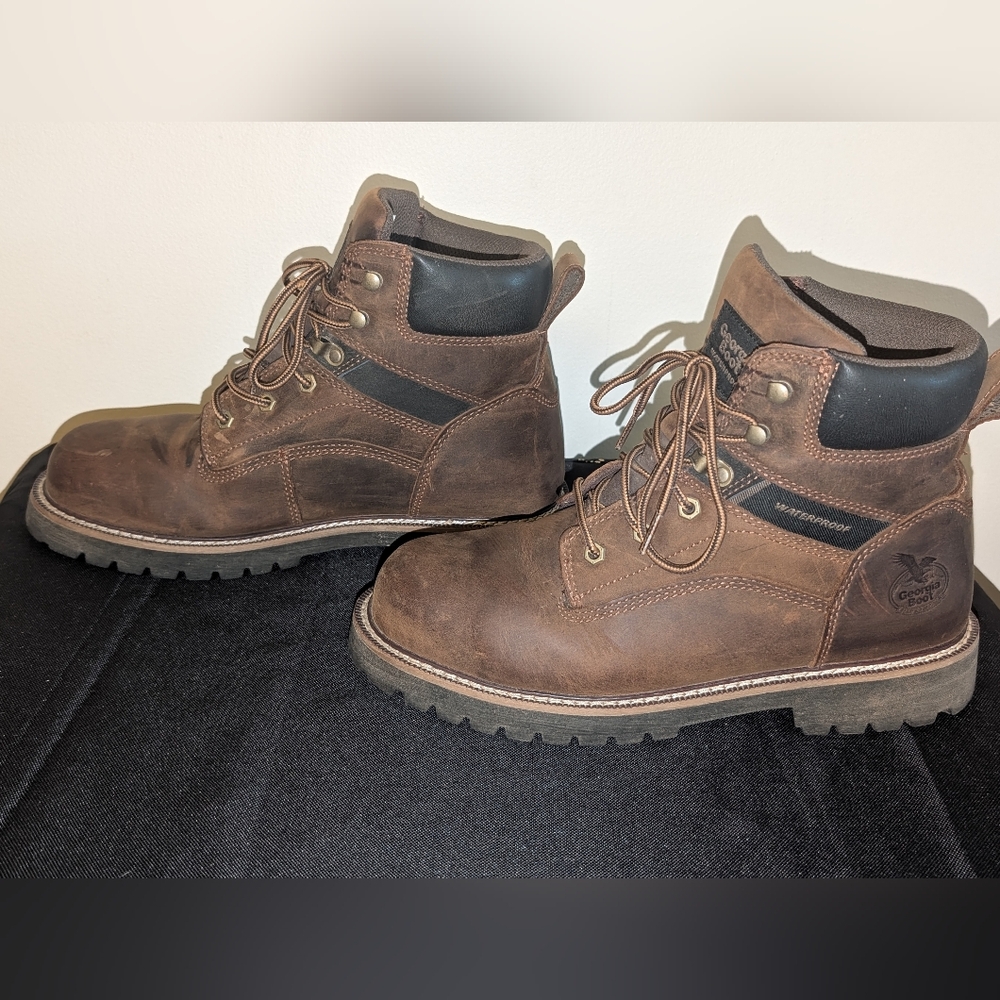 Georgia Boot Men's Core 37 Steel Toe Waterproof Work Boot Men's 10W GB00636